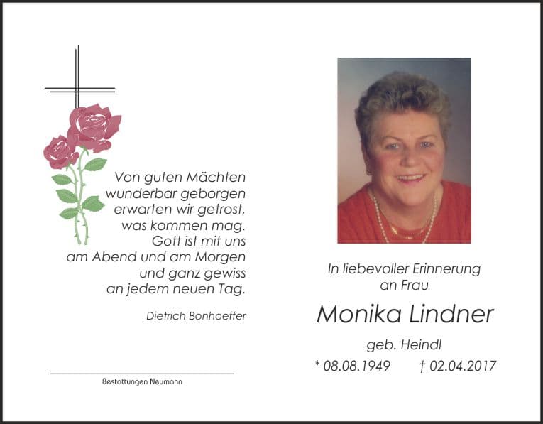 Frau Monika Lindner