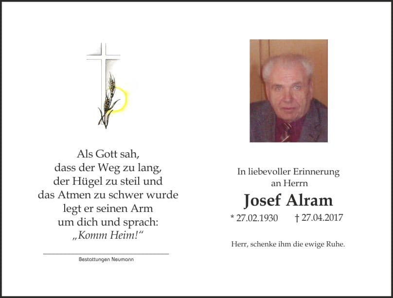 Herr Josef Alram
