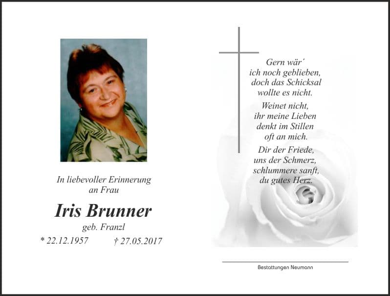 Frau Iris Brunner