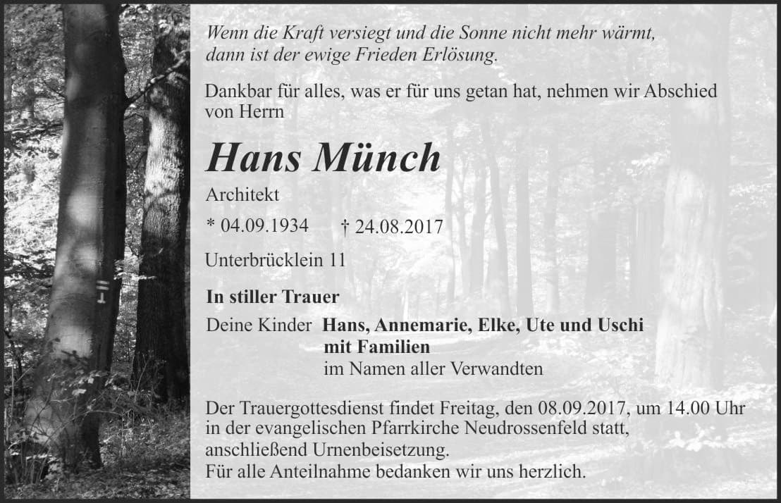 Herr Hans Münch
