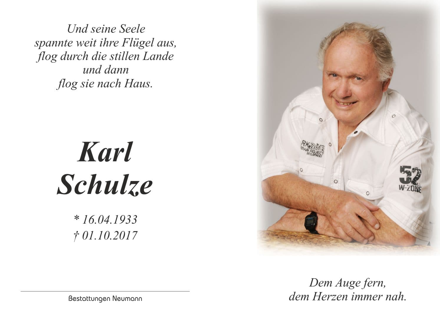 Herr Karl Schulze