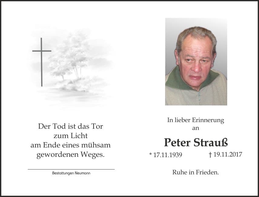 Herr Peter Strauß
