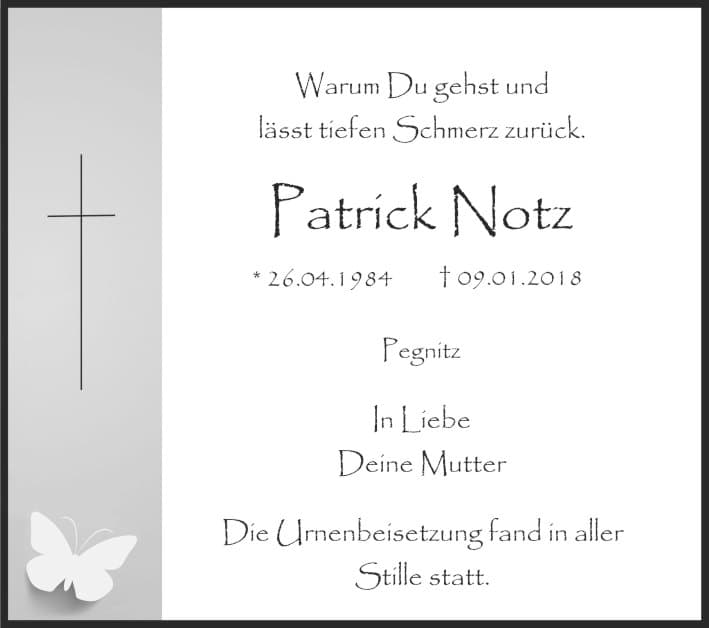Herr Patrick Notz