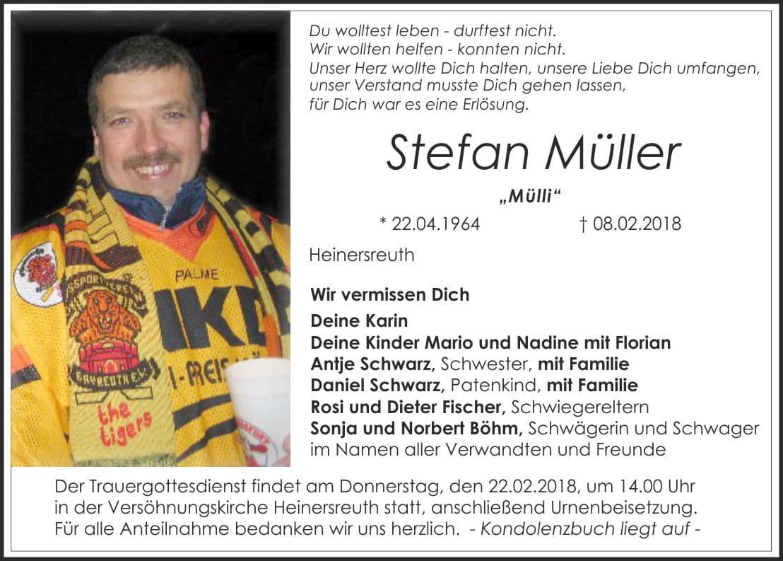 Herr Stefan Müller