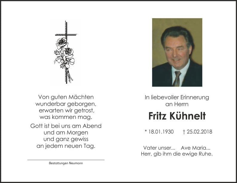 Herr Friedrich Kühnelt