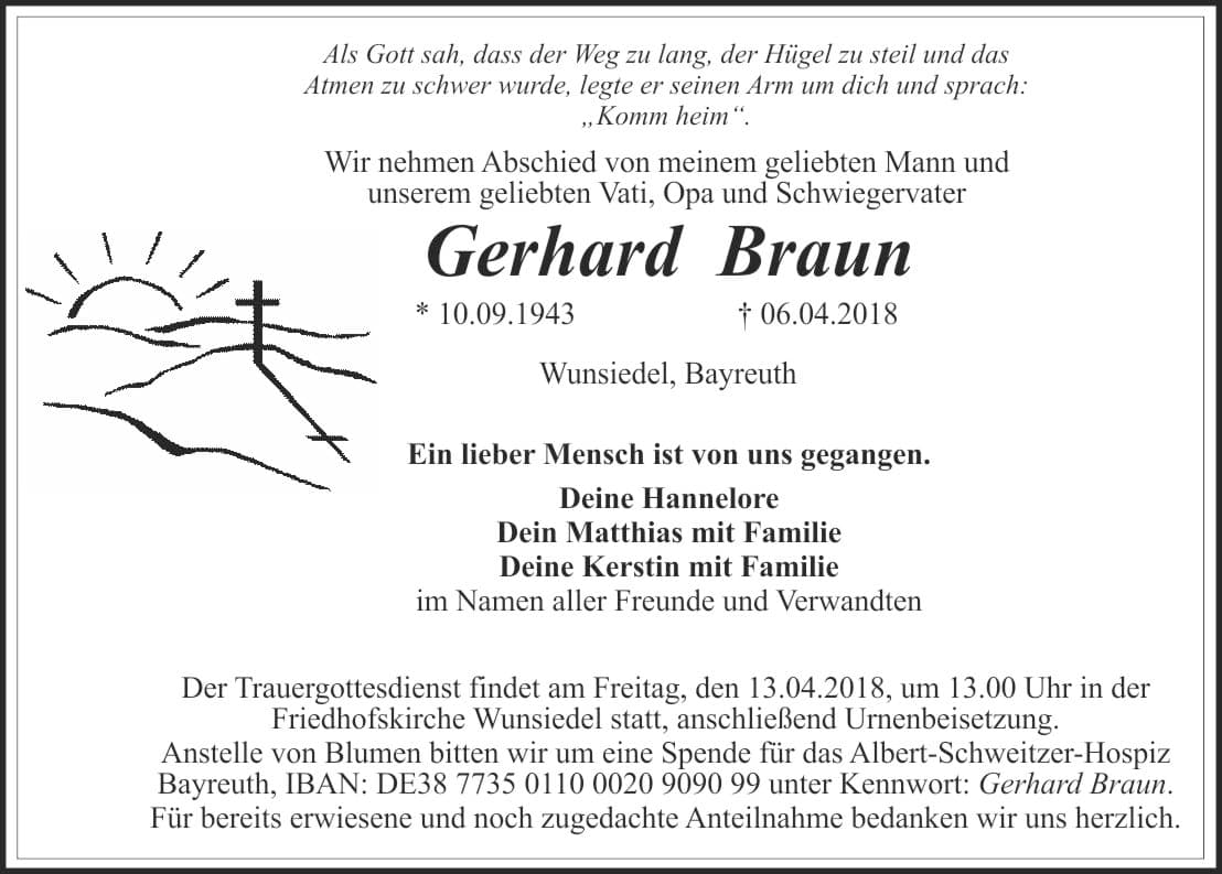 Herr Gerhard Braun
