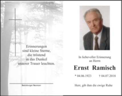 Herr Ernst Ramisch