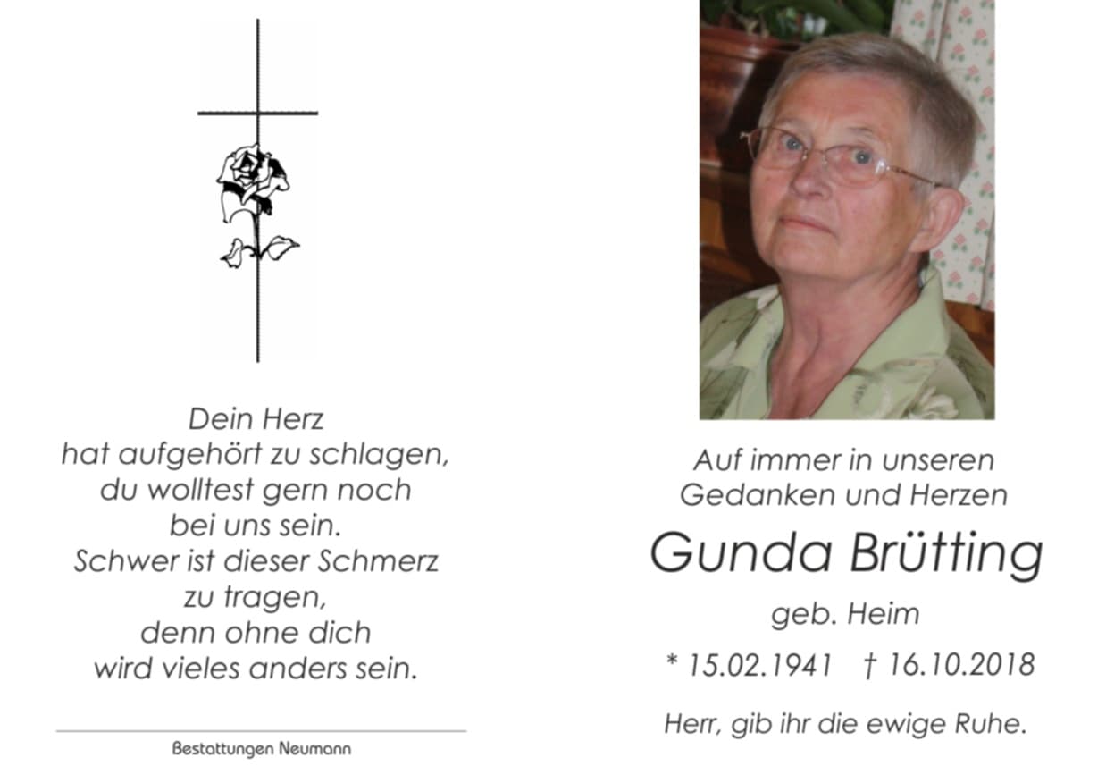 Frau Gunda Brütting