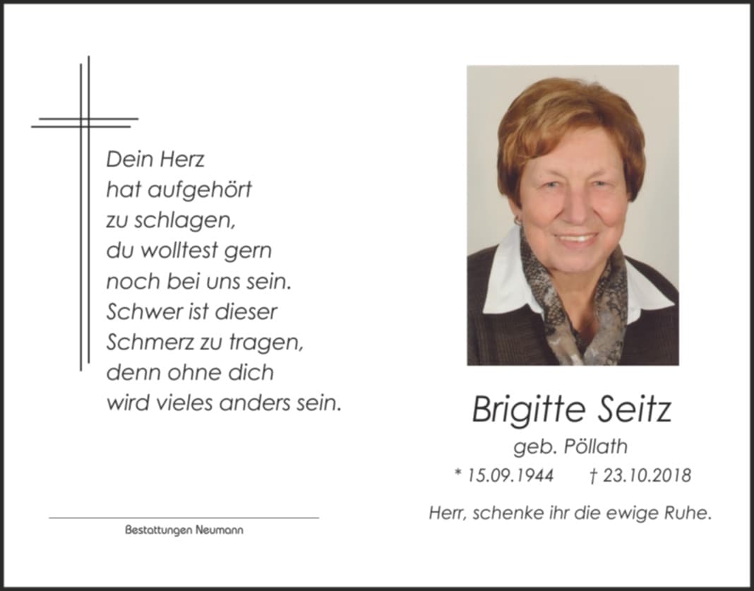 Frau Brigitte Seitz
