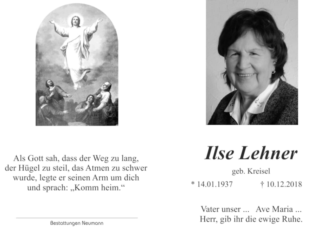 Frau Ilse Lehner