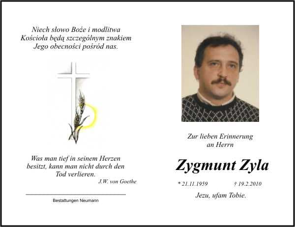 Herr Zygmunt Zyla