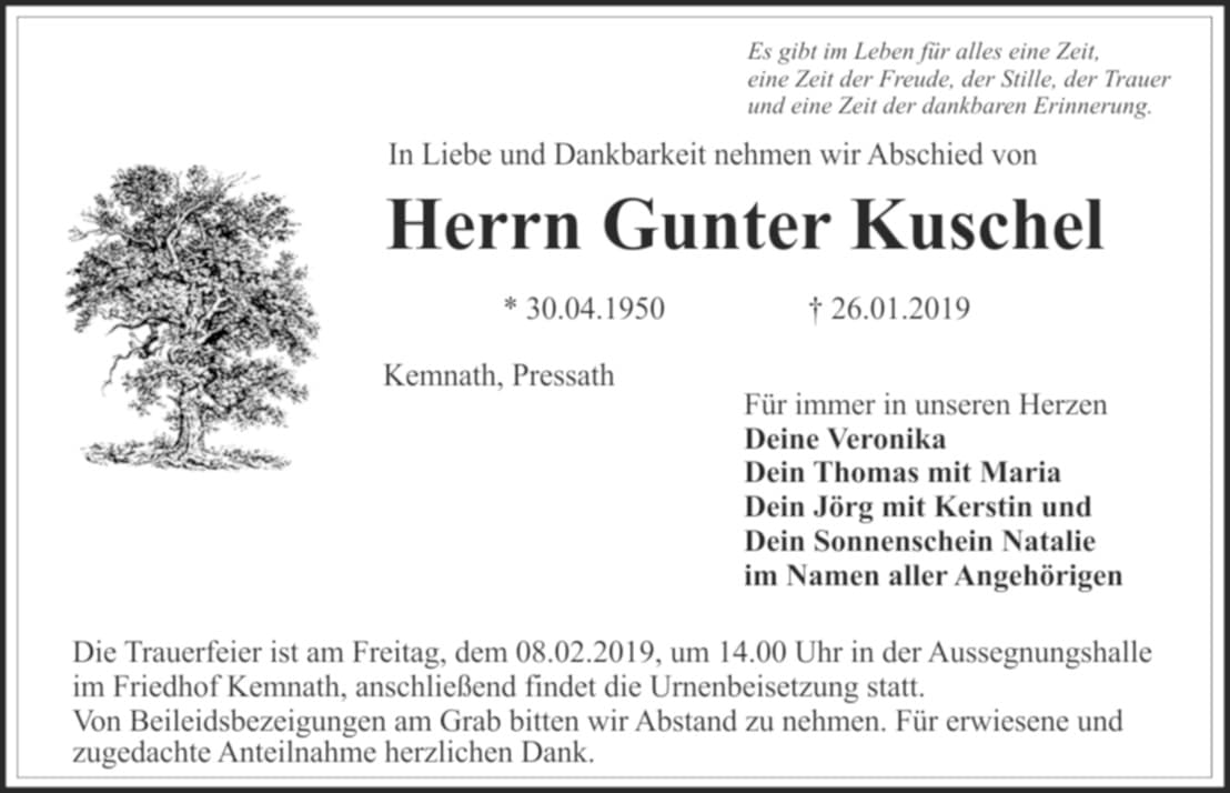 Herr Gunter Kuschel
