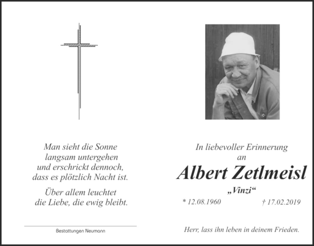 Herr Albert Zetlmeisl (\"Vinzi\")
