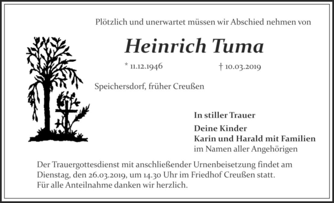 Herr Heinrich Tuma