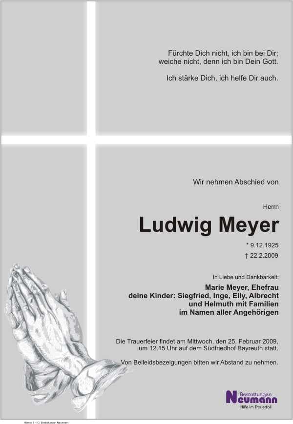 Herr Ludwig Meyer