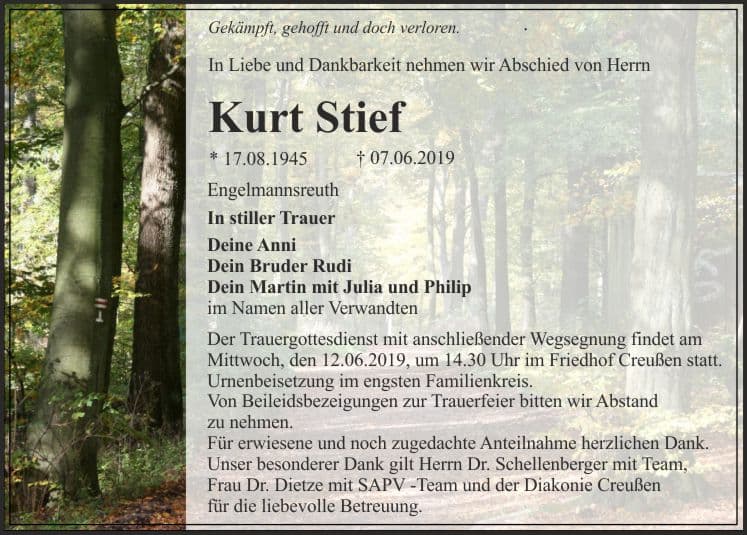 Herr Kurt Stief