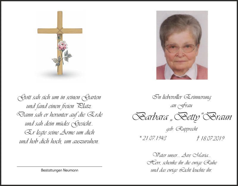 Frau Barbara Braun
