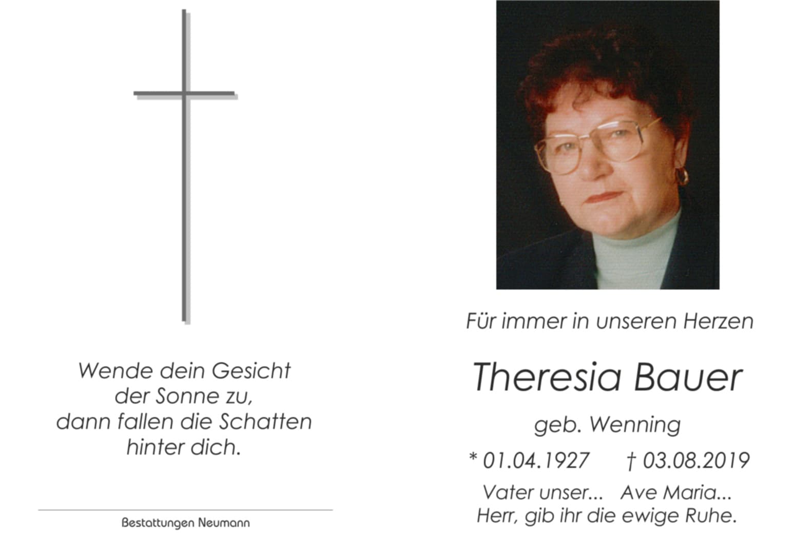 Frau Theresia Bauer