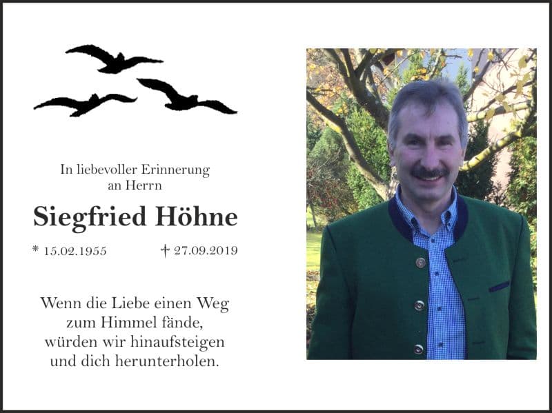 Herr Siegfried Höhne