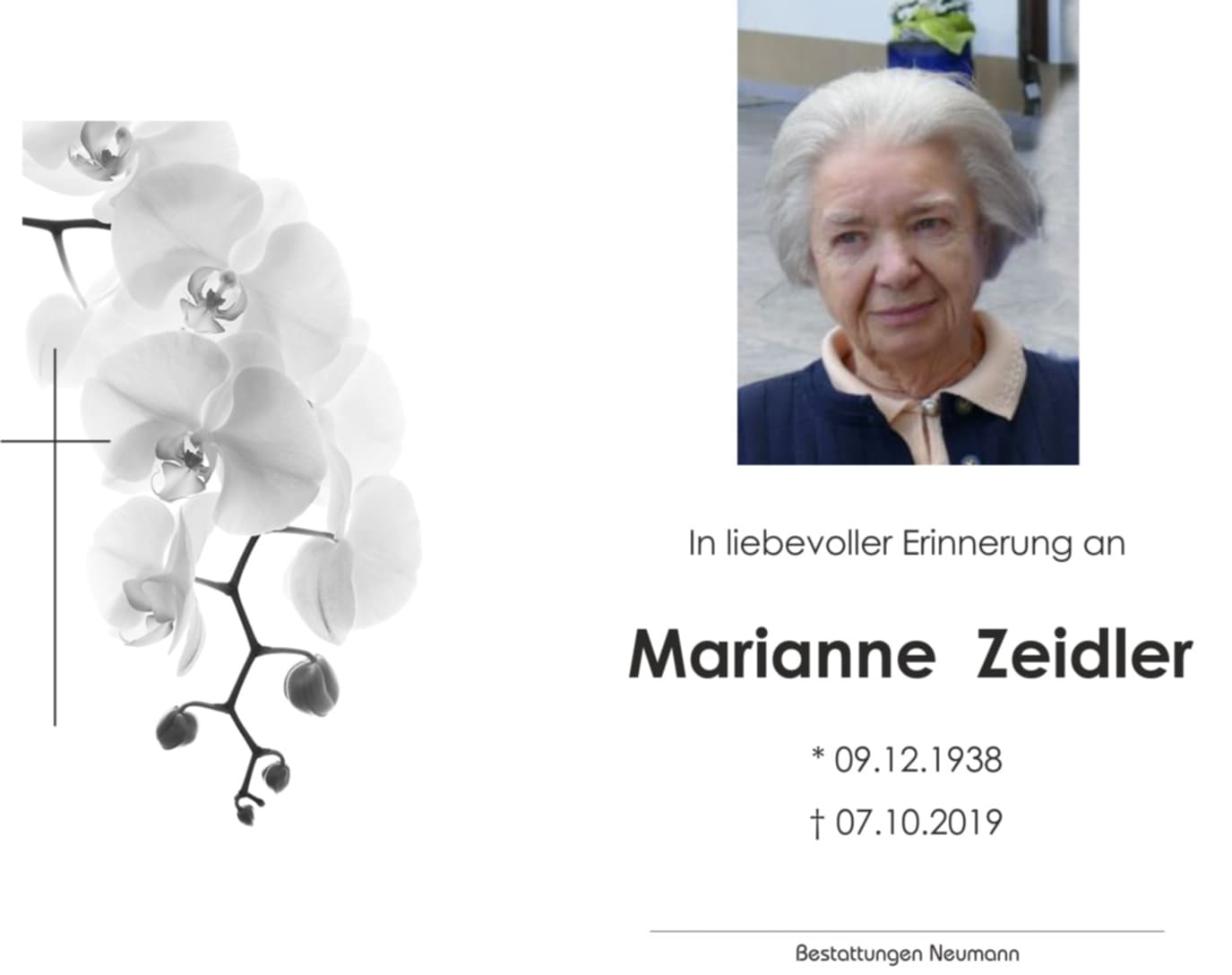 Frau Marianne Zeidler