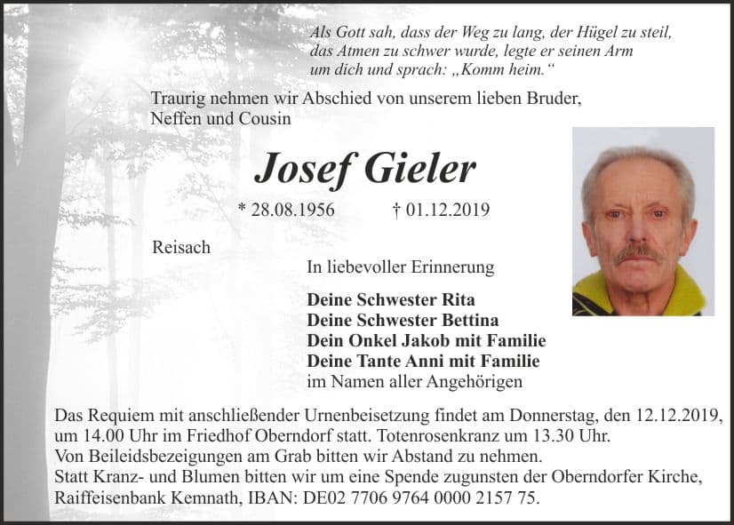 Herr Josef Gieler