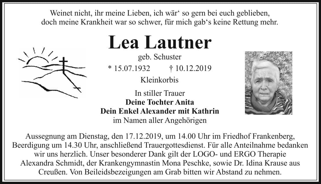 Frau Lea Lautner