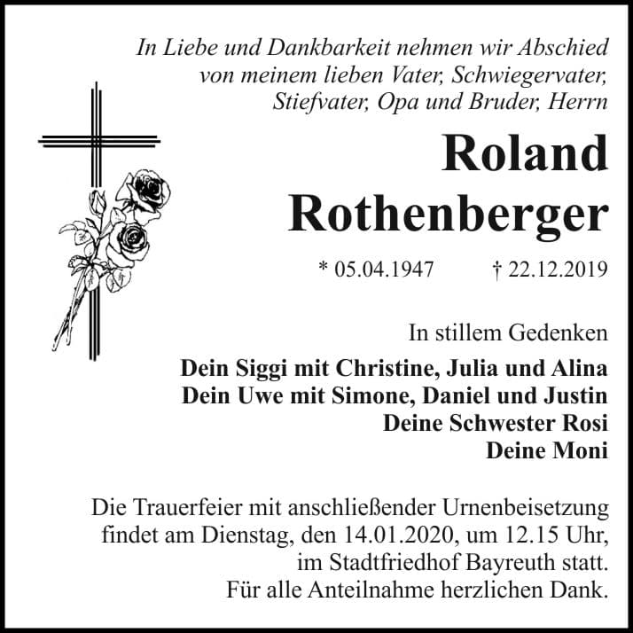 Herr Roland Rothenberger