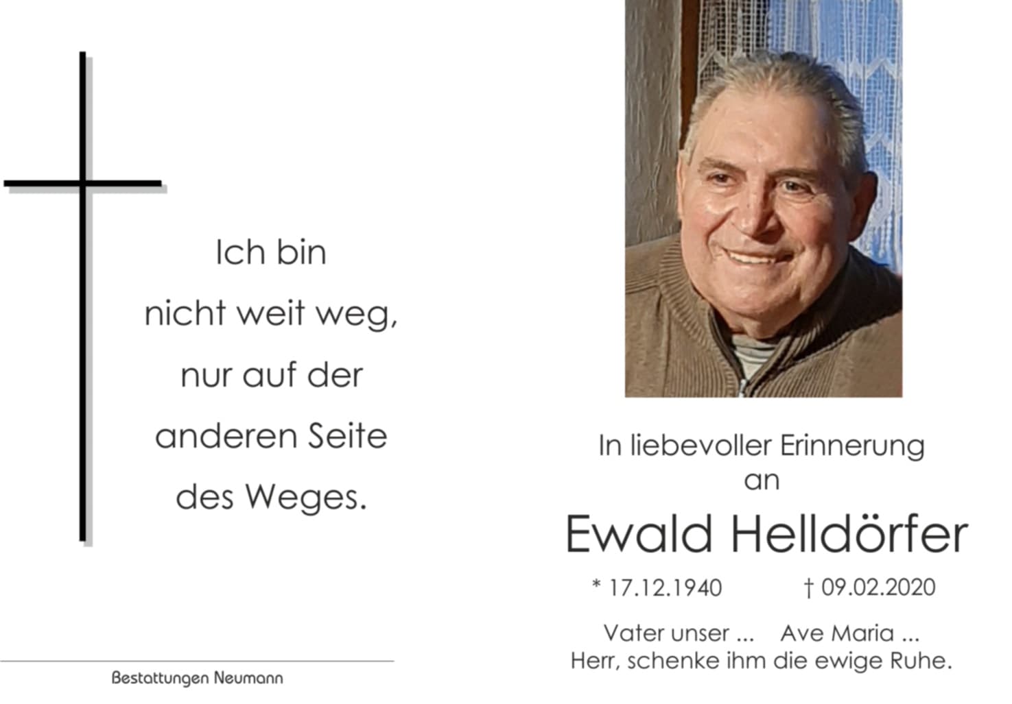 Herr Ewald Helldörfer