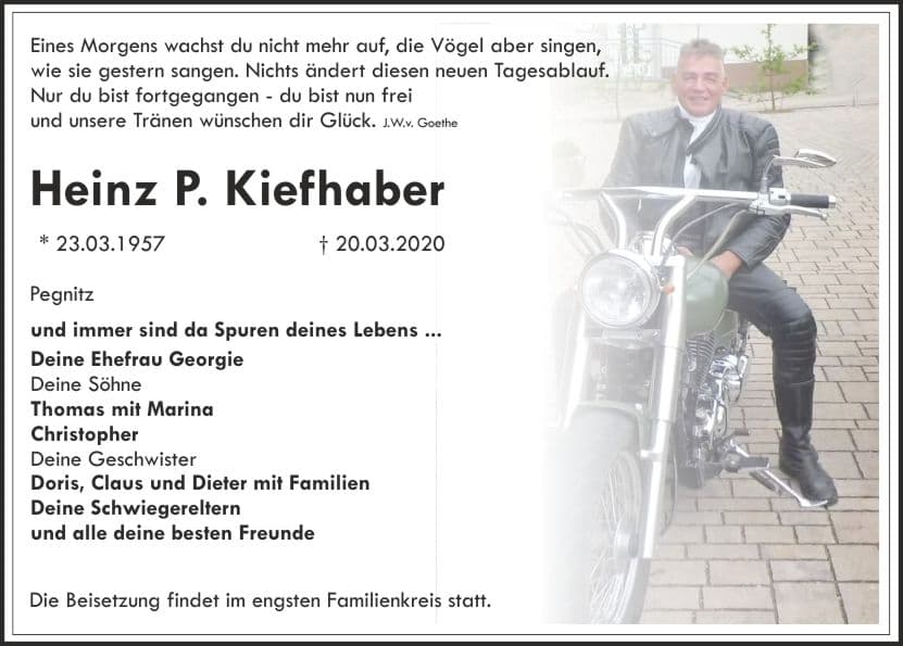 Herr Heinz P. Kiefhaber