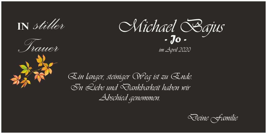 Herr Michael Bajus