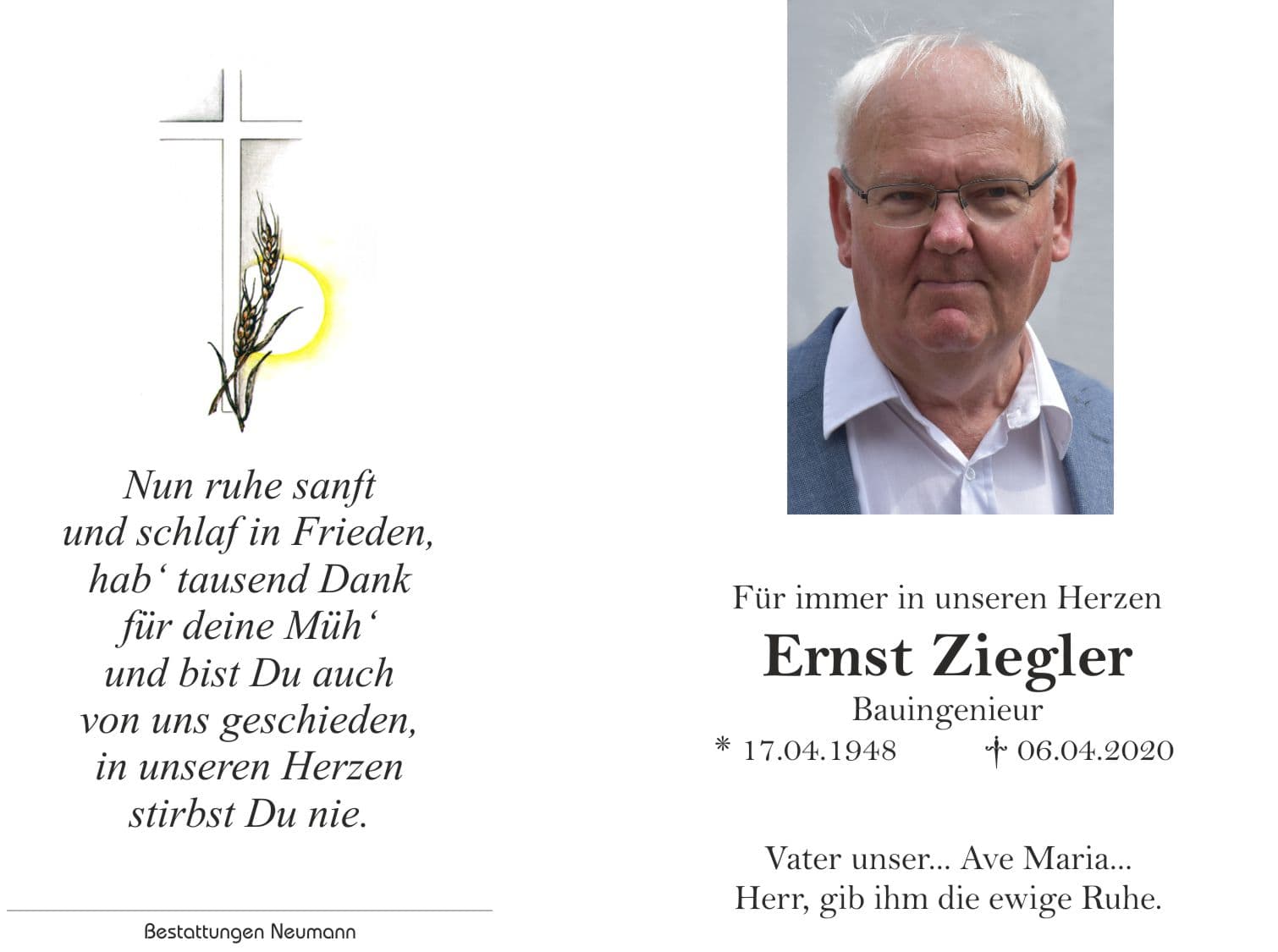 Herr Ernst Ziegler
