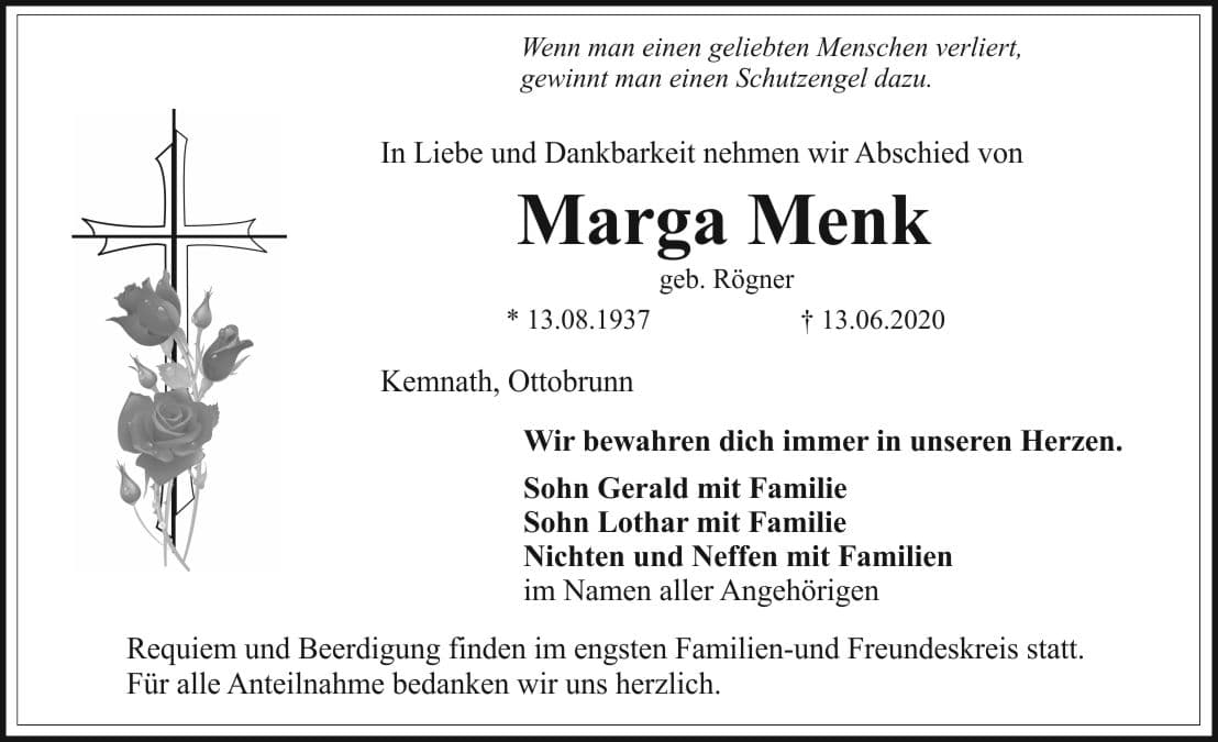 Frau Marga Menk