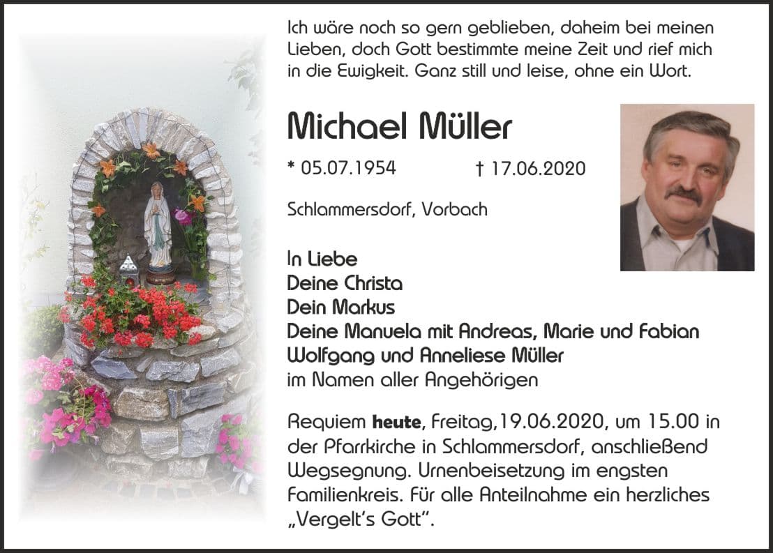 Herr Michael Müller