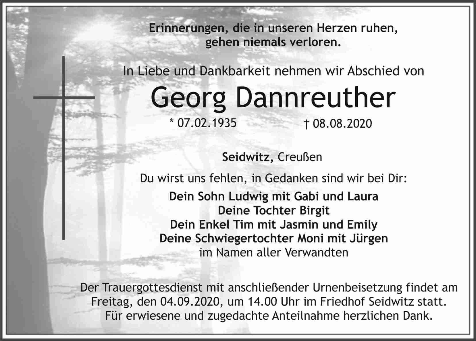 Herr Georg Dannreuther