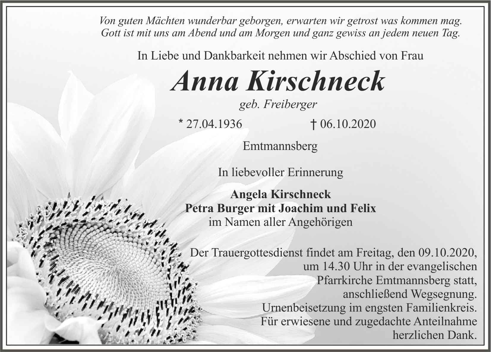 Frau Anna Kirschneck