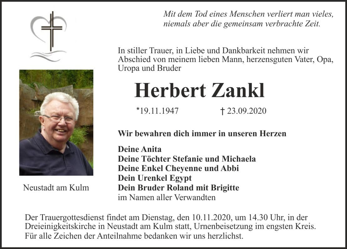 Herr Herbert Zankl