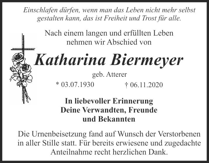 Frau Katharina Biermeyer