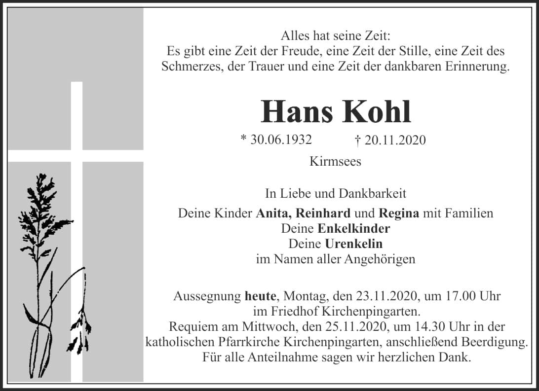 Herr Hans Kohl