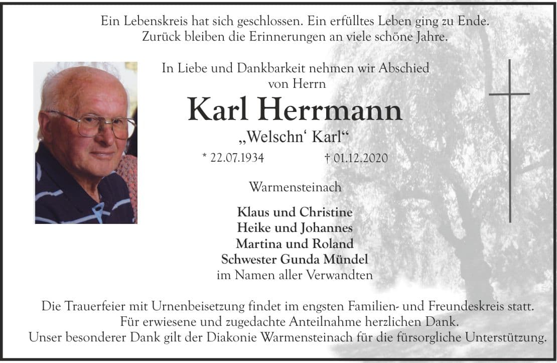 Herr Karl Herrmann