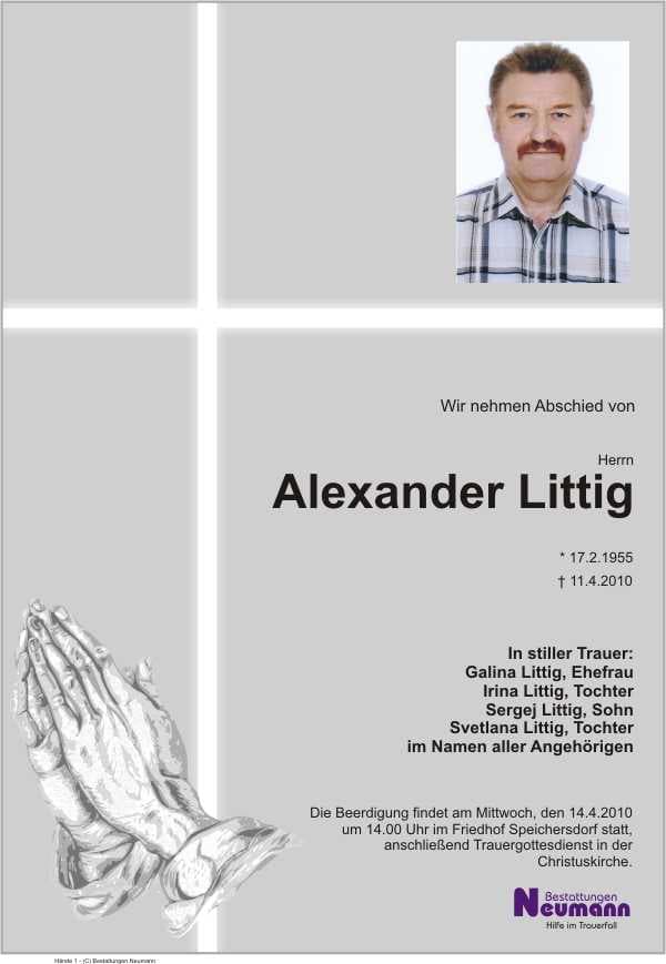 Herr Alexander Littig