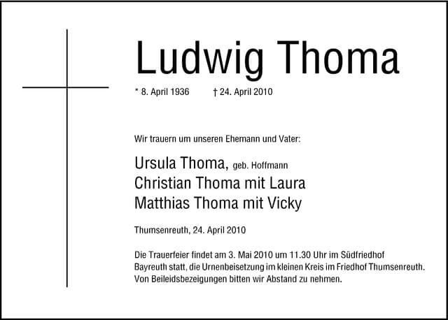 Herr Ludwig Thoma