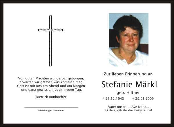 Frau Steffi Merkl